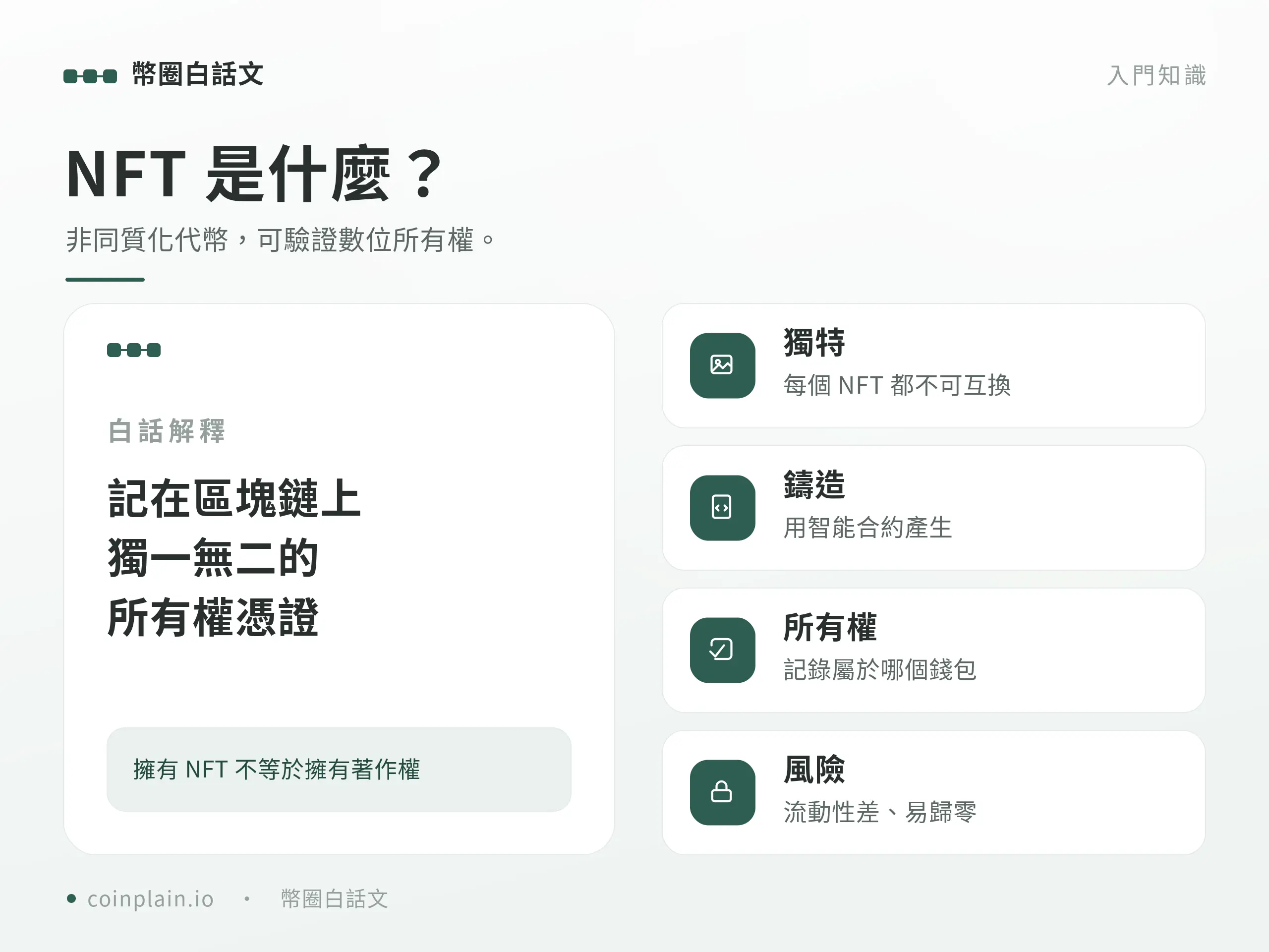 nft概念說明