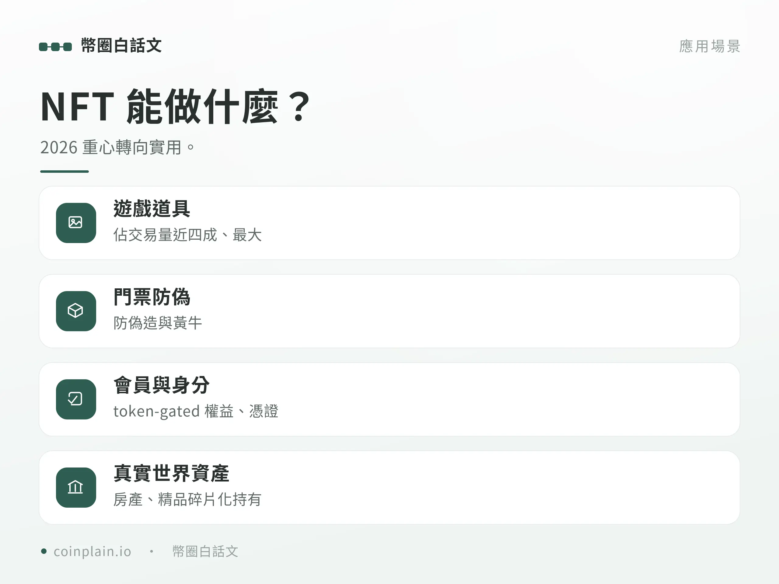 nft重點整理