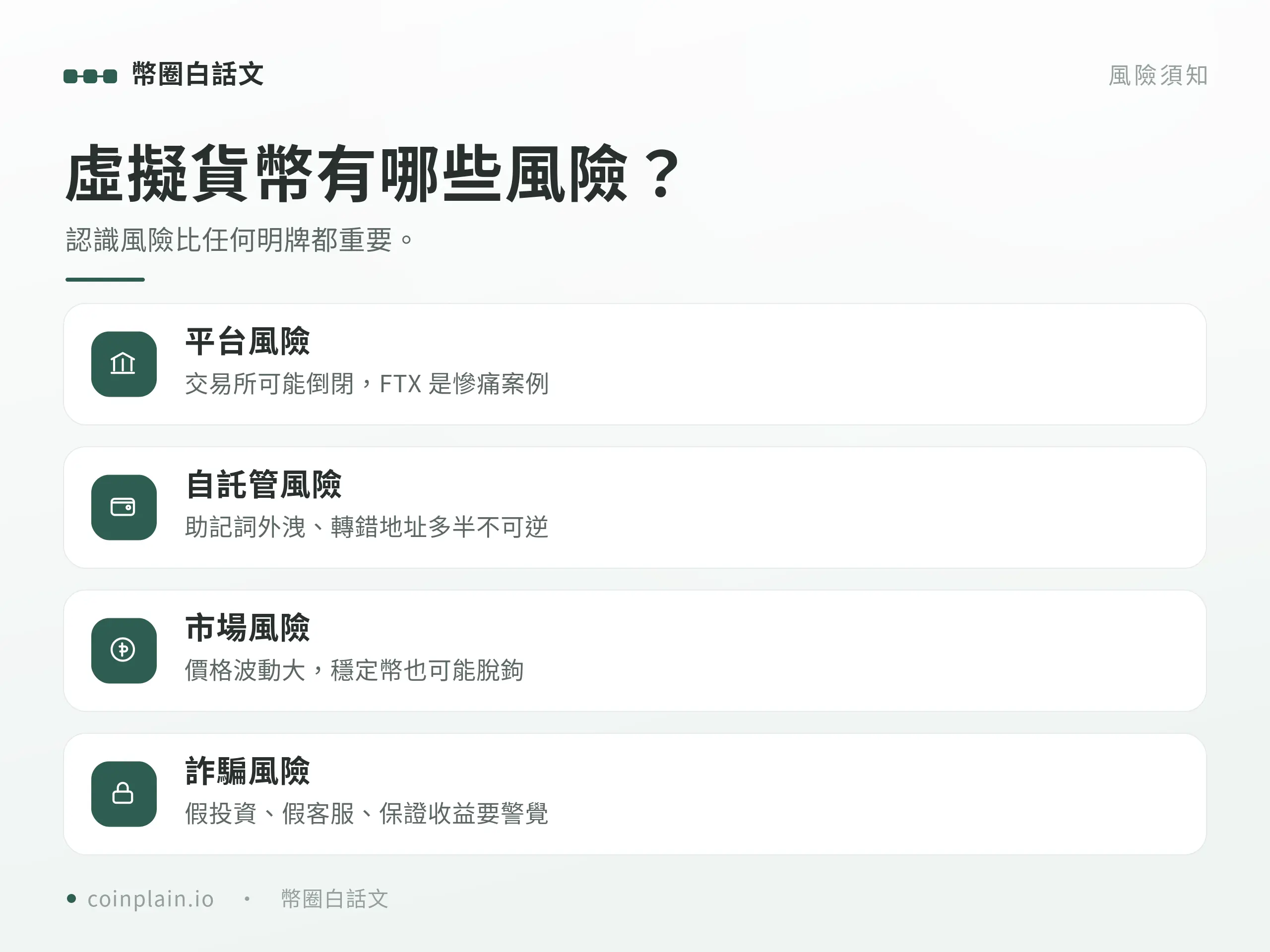 虛擬貨幣是什麼｜風險